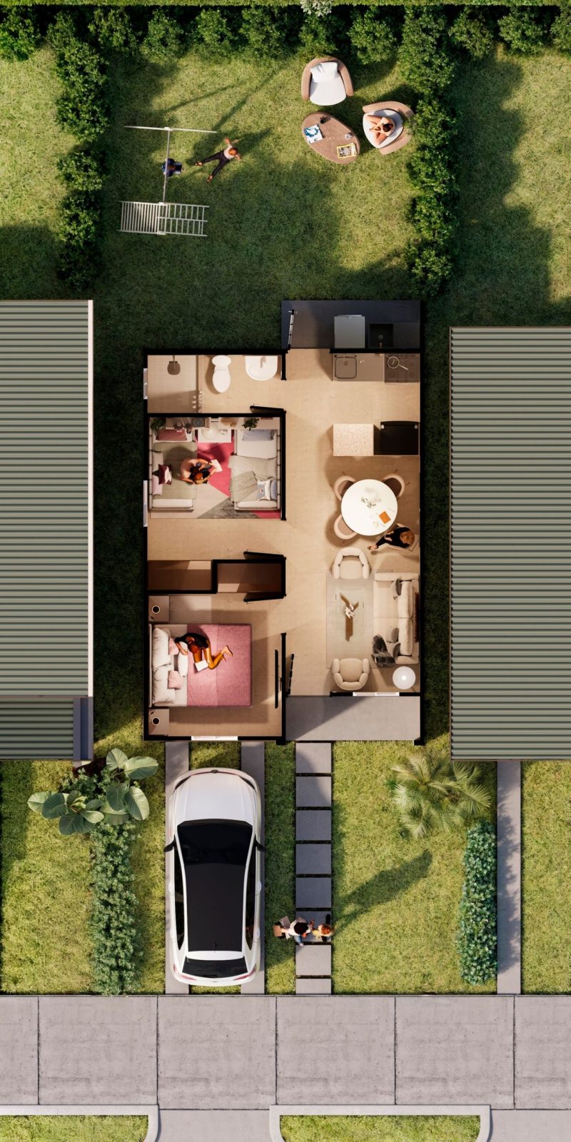 Plano de Mérida – Residencial viñedo 3