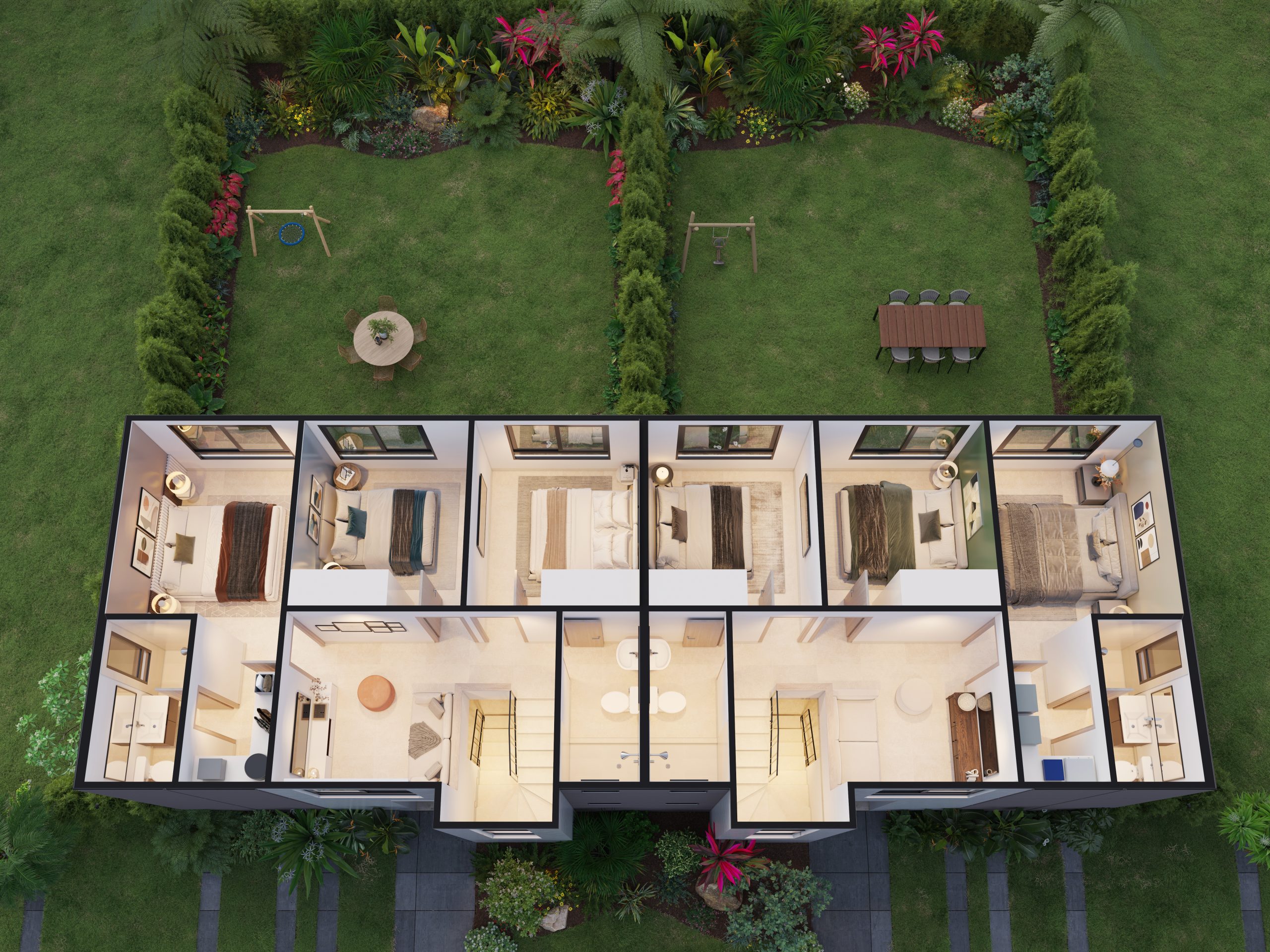 Planta arquitectónica Altamira