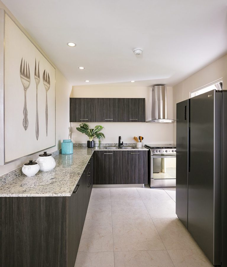 Cocina cerrada