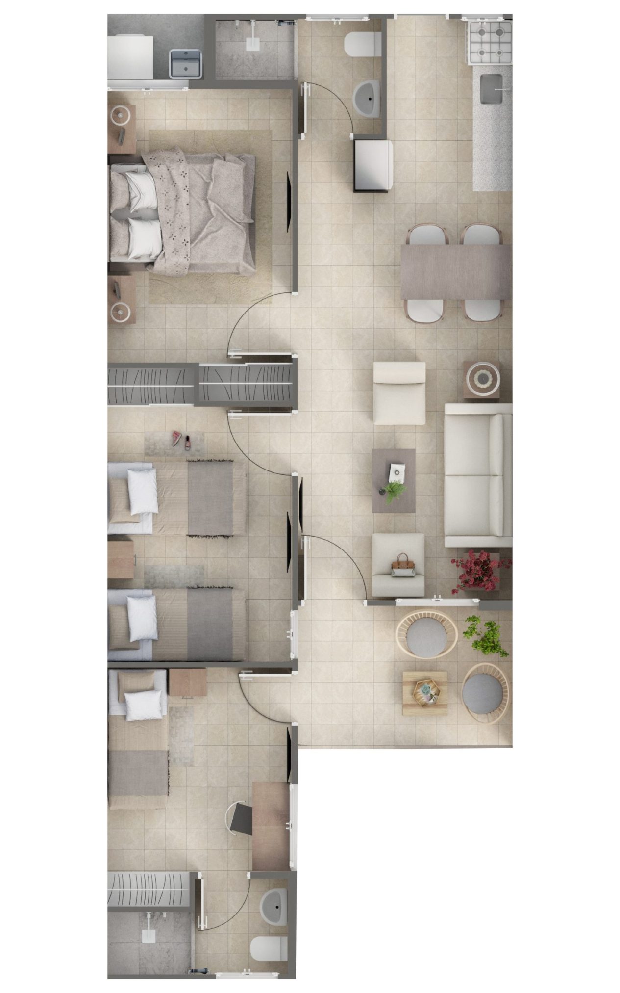 Plano de Maya Plus – Residencial Viñedo II