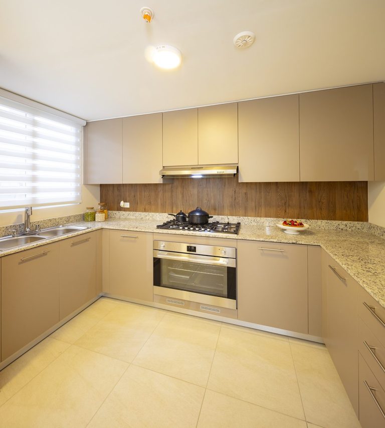 Cocina cerrada