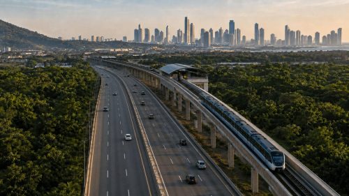 Plusvalía inmobiliaria en Panamá impulsada por proyectos de infraestructura como el Metro y nuevas vías de acceso.